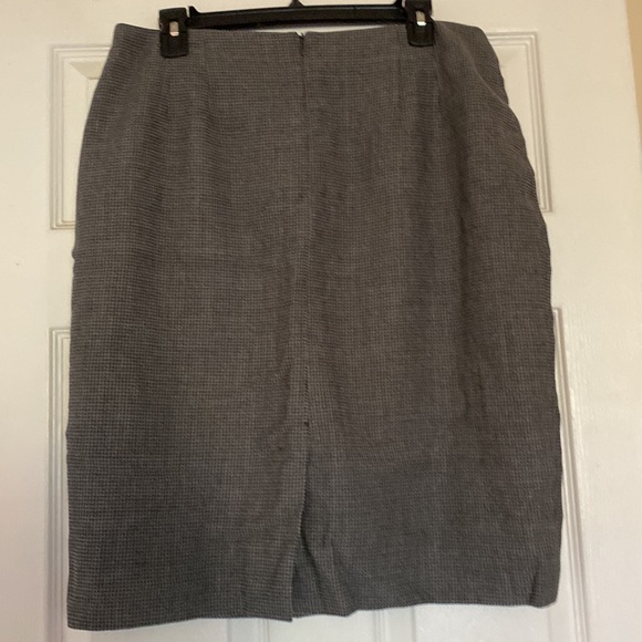 Linda Allard Ellen Tracy black skirt sz 14 - Picture 2 of 6